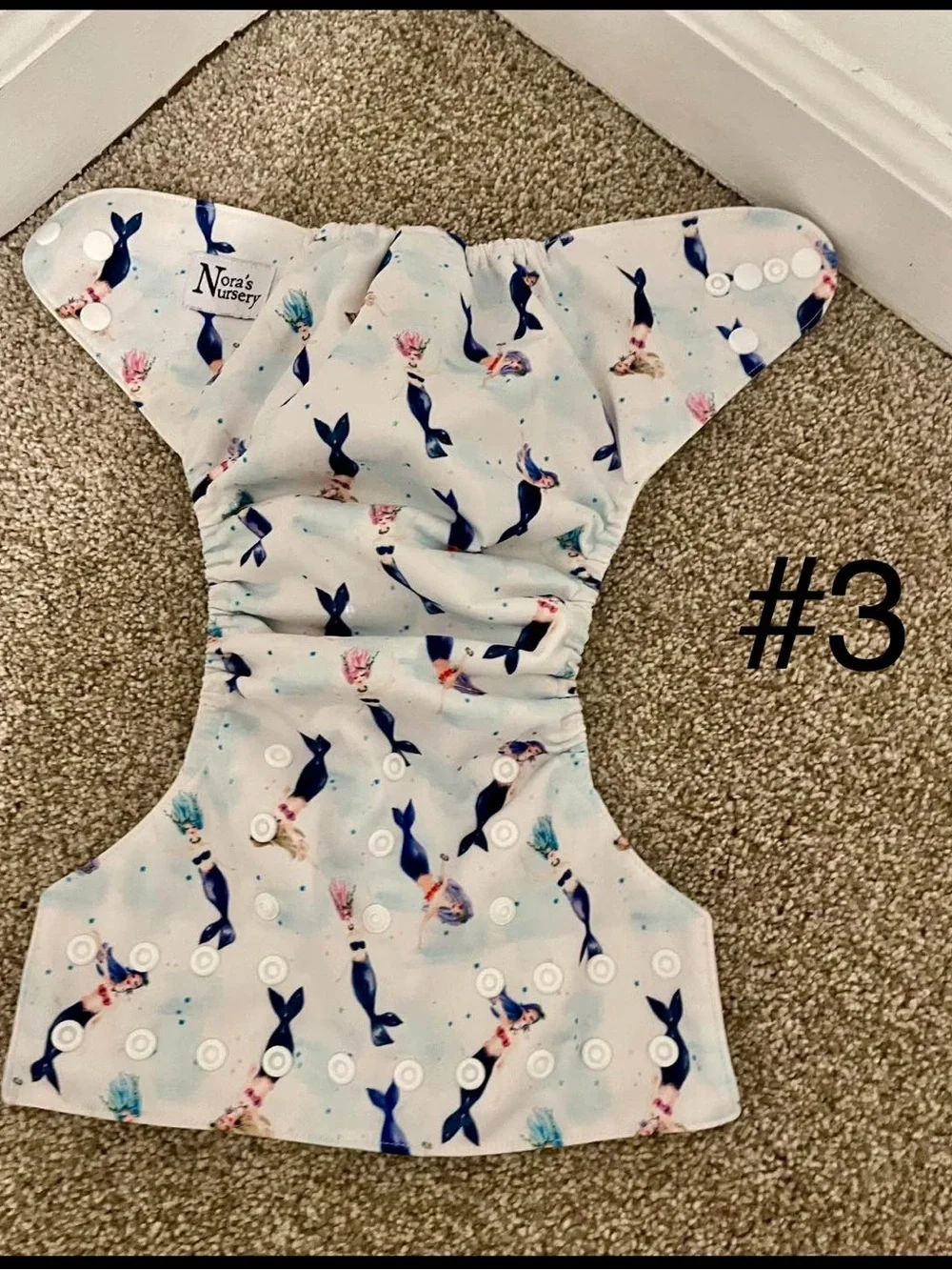 Lot of 6 Reusable Cloth Diaper Covers - Nora’s Nursery